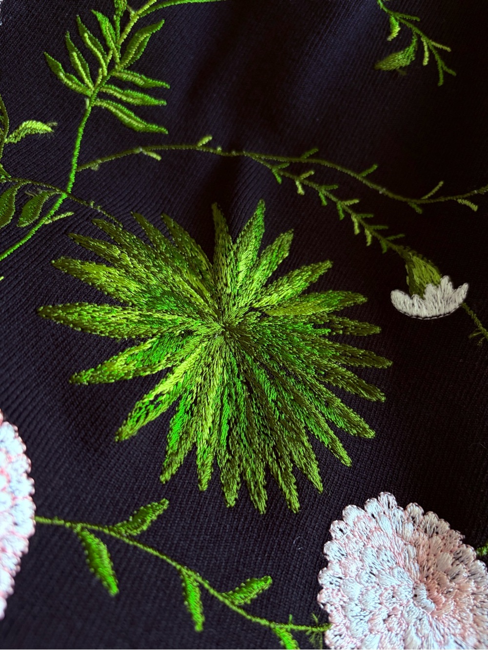 Giambattista Valli Paris Embroidered Knit Dress | IT 40 worn once ✨pristine - Picture 6 of 7